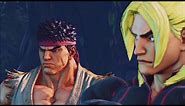 ALL Ken & Ryu Cut-Scenes & Fights: Street Fighter V Story Mode