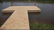 Built a Dock For The Pond
