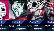 Evolution of One Eyed Owl in Tokyo Ghoul