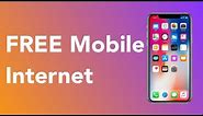 FREE Mobile Internet ANYWHERE You Go! FREE Mobile Data!