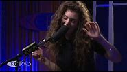 Lorde performing "Royals" Live on KCRW