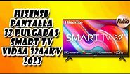 🔥 Hisense Pantalla 32 Pulgadas Smart TV VIDAA 32A4KV ✅ (2023!!!)
