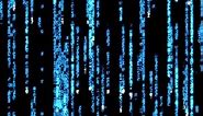 Blue Matrix Code HD (1440x900)