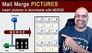 Mail Merge PICTURES to documents [step by step]