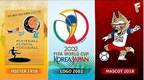 FIFA World Cup logos, Posters and Mascots Through The Years 1930 - 2018 ⚽ Footchampion