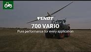 Fendt Tractors | The new Fendt 700 Vario Gen7 | Pure performance. For every application. | Fendt