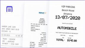 Create a Walmart Style Receipt with a Few Simple Steps