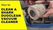 How to clean a Shark duoclean vacuum cleaner and restore suction
