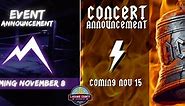 Event Announcements Coming Soon