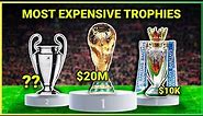 The Most Expensive Trophies In World Football