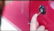 How to lockpick a car door