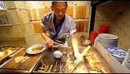JAPANESE STREET FOOD - Tokyo Street Food Tour | CRAZY Street Food in Japan + BEST Nightlife in TOKYO