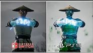 Mortal Kombat 1 - Switch vs Ps5 Fatality Graphics Comparison