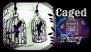 Caged Fairy | Drawing & Designing Gothic Fairies | Necklaces, Earrings & Keychains.