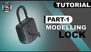 Lock-unlock animation | modelling lock | blender tutorial series | Part-1