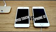 Comparatif iPhone SE vs iPod Touch 6 ▲ lepointJenn ▲