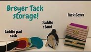 DIY Breyer Tack Storage! | Tack Boxes, Saddle Rack, Bridle Hooks, Saddle pad rack! | DIY Breyer