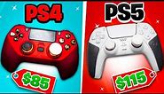 Trying The CHEAPEST *PRO* Controllers! (PS4 VS PS5)