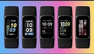 Fitbit Charge 5 Clock Faces (See All 23 in Actual Use)