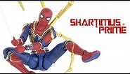 SH Figuarts Iron Spider Avengers Infinity War Movie Spider-Man Bandai Tamashii Nations Figure Review