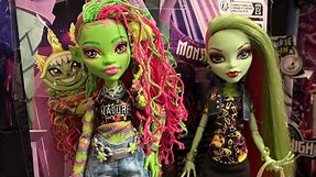 MONSTER HIGH G3 VENUS MCFLYTRAP DOLL REVIEW AND UNBOXING