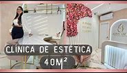 Projeto e Decoração de Clínica de Estética Pequena Para Biomédica Esteta em São Paulo