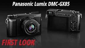 First Look: Panasonic | Lumix DMC-GX85
