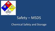 PPT - Safety – MSDS PowerPoint Presentation, free download - ID:2463308