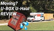 REVIEW for U-BOX U-Haul Boxes Pods Moving Long Distance Move | Moving Out of State