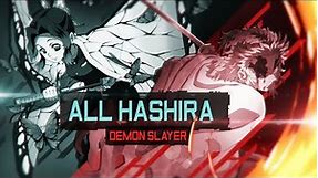 All Hashira - Kimetsu No Yaiba [POWER LEVELS] [UPDATED VERSION] [60FPS] [SPOILERS]