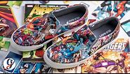 DIY Marvel Comic Book Shoes Are the Perfect Handmade Gift for Any Superhero Fan | GRATEFUL