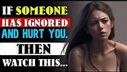 201 Best Being Ignored Quotes And Sayings | When Someone Ignores You... | Psychology facts