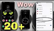 (New Updated) 20+ Battery Charging Animation Feature 🔥 How to activate Battery Charging Animation ✅