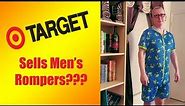 Men's ABDL rompers... from Target???