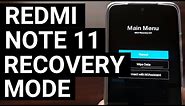 How to Boot the Xiaomi Redmi Note 11 in Recovery Mode