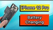 How to Change iPhone 12 Pro Battery || Battery changing Iphone 12 pro