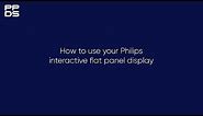 Philips Interactive Display Tutorial