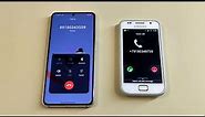 Samsung Galaxy S1 Plus vs Galaxy S21 Incoming call & Outgoing call