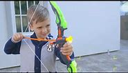 Toyvelt Bow and Arrow Set for Kids -Light Up Archery Toy Set -Includes 6 Suction Cup Arrows
