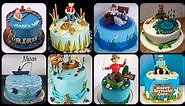Top 40+ Fishing Theme Cake Designs 2021/Birthday Cake Ideas For Fishing Lover/Cake Decoration Ideas