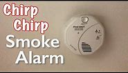 Smoke Detector - Smoke Alarm - Chirp Low battery #smokealarm #smokedetector #fire