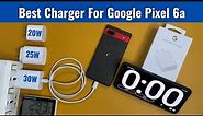 Best Charger for Pixel 6a - Google 30 W USB C Charger Unboxing & Charging Speed Test