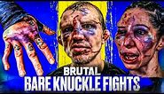 The Most Brutal Bare Knuckle Fights & Knockouts Of All Time
