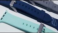 Engraving Silicone Apple Watch Bands with Boss Laser