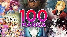 My Top 100 Favorite Manga