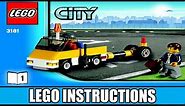 LEGO Instructions | City | 3181 | Passenger Plane (Book 1)