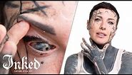 Michela's Tattooed Eyeballs & Tattoo Tour | INKED