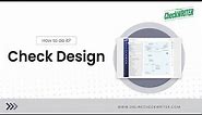 How to Customize Check Design | OnlineCheckWriter.com