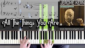 All The Things You Are - Piano solo - Sheet Music in PDF