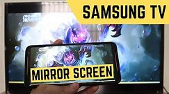 How to Screen Mirroring Samsung Smart TV from Android Phone